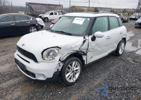 2014 Mini Countryman Cooper S from USA, damaged, VIN WMWZC5C58EWP36902